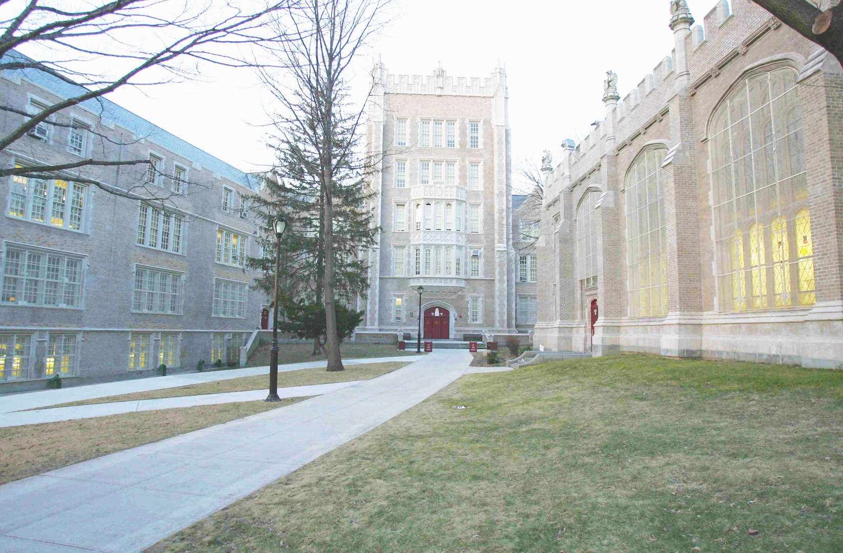 School facade